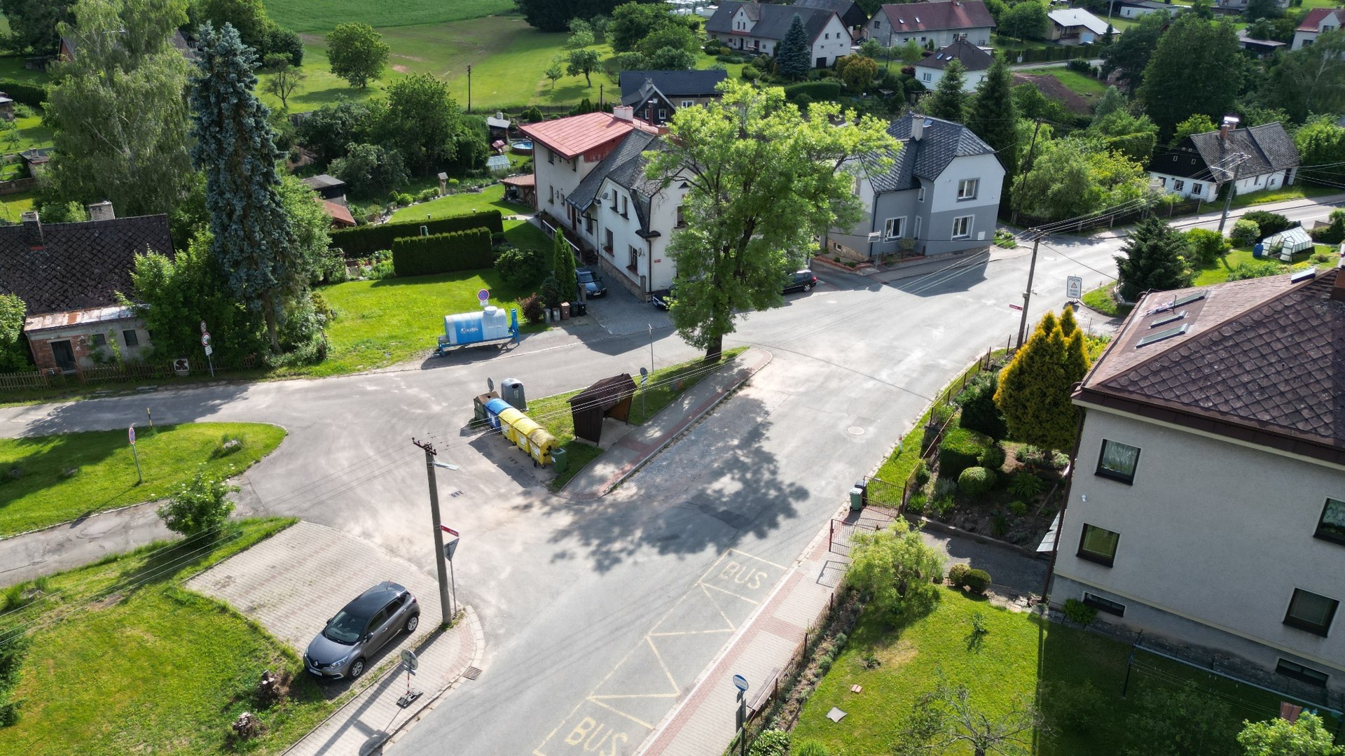 Současný stav Parku před Kampeličkou